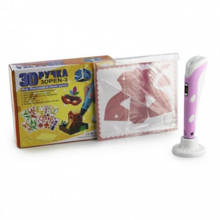 Ручка 3d pen з екраном, Оригінальна 3d ручка, Дитяча 3d ручка 2-го покоління 2 TJ-28