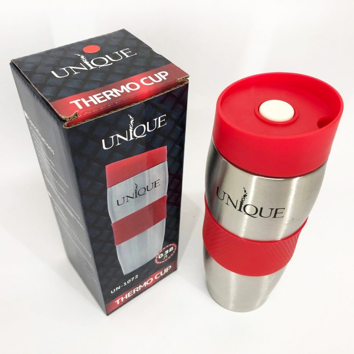 Найкращий термос UNIQUE, Побутовий термос домашній для дому для чаю помповий HQ-78