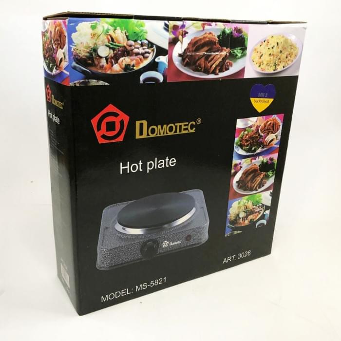 Комплект: електроплита настільна DOMOTEC MS-5821 + блендер OY-478 DOMOTEC MS-5101