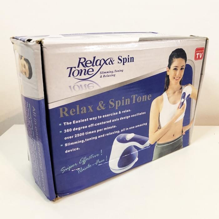 Комплект: масажер для тіла Relax and Spin Tone + пояс для схуднення Neotex YZ-466 Hot Shapers