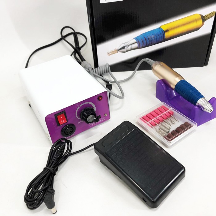 Апарати для зняття гель-лаку, Потужний стильний фрезер для манікюру Міні фрезер машинка нігтів IT-35