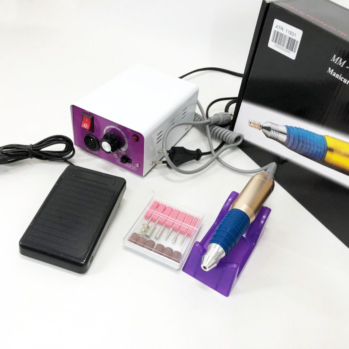 Фрезер для манікюру і педикюру потужний хороший, Фрезер для манікюру нігтів, Педикюрні апарати OB-77