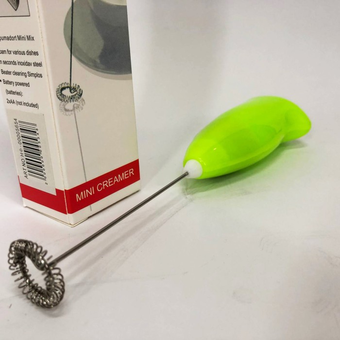 Міксер для вершків-капучинатор FUKE Mini Creamer для збивання молока, вершків. Колір: зелений XA-17