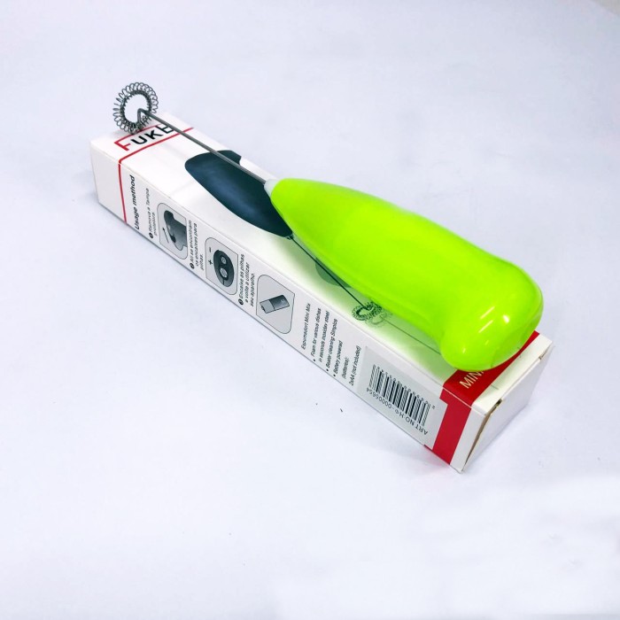 Міксер для вершків-капучинатор FUKE Mini Creamer для збивання молока, вершків. Колір: зелений XA-17