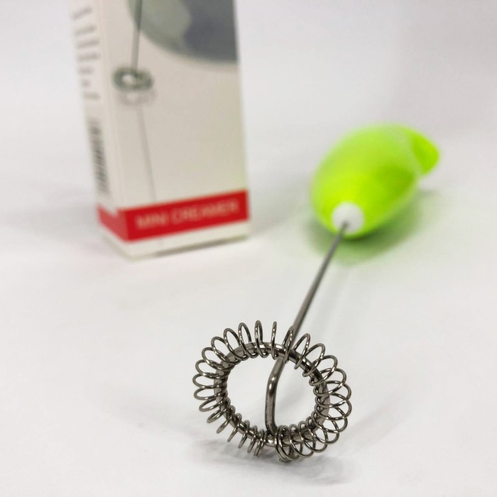 Міксер для вершків-капучинатор FUKE Mini Creamer для збивання молока, вершків. Колір: зелений XA-17