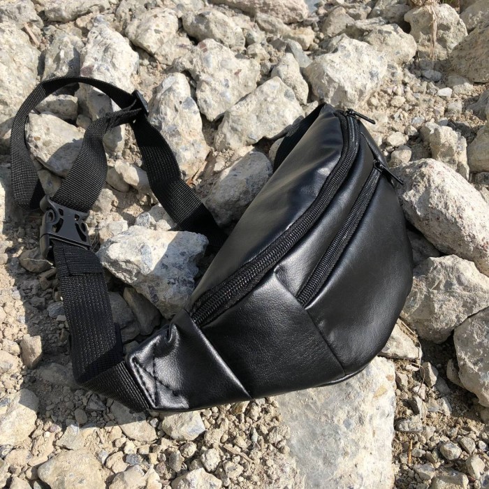 Фірмова чоловіча сумка бананка, Бананка із застібкою, Сумка бананка наплічна Чоловіча надійна IL-88