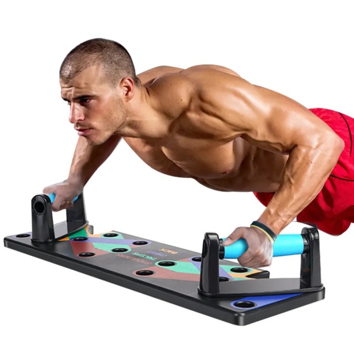 Універсальна дошка для заняття фітнесом Foldable Push Up, Платформа для грудних м'язів JN-27