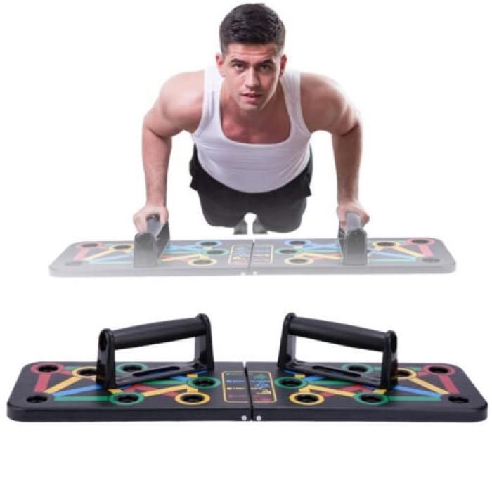 Підлоги для віджимання від підлоги. Foldable Push Up, Упори для віджимання, тренажер FB-205 дошка вправи