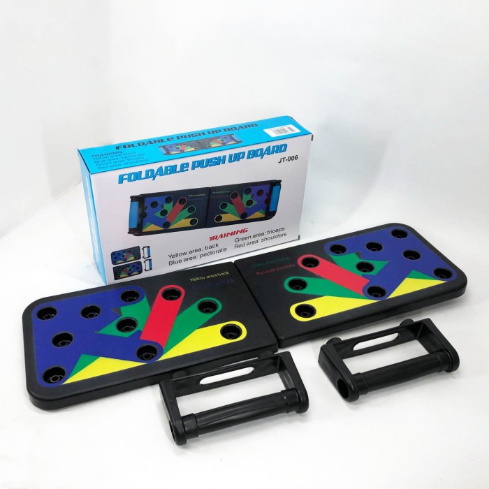 Підлогова дошка для віджимань Foldable Push Up, Дошка для віджимання Тренажер віджимань на брусах FS-38