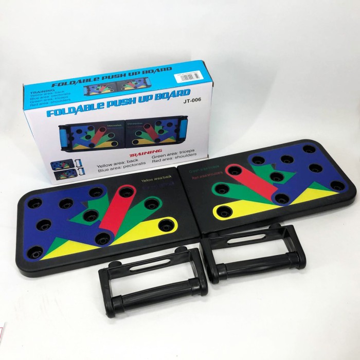 Універсальна дошка для заняття фітнесом Foldable Push Up, Платформа для грудних м'язів JN-27