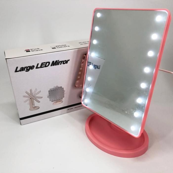 Дзеркало для макіяжу magic makeup mirror 16 LED, Зірка ma ror, макіяж, Дзеркало з DA-888 LED підсвіткою