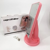 Дзеркало з led підсвічуванням на підставці 16 Дзеркало для нанесення макіяжу CA-49