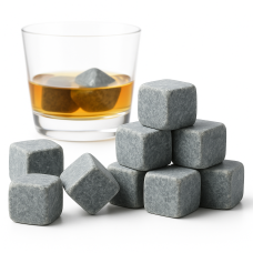Камені для віскі Whiskey Stones з стеатита (9шт) HA-95
