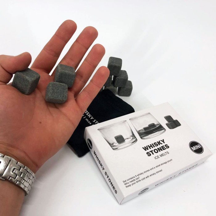 Камені для віскі Whiskey Stones з стеатита (9шт) MH-71