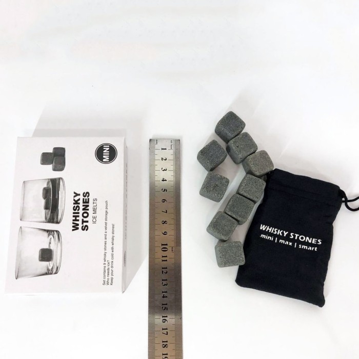 Камені для віскі Whiskey Stones з стеатита (9шт) OW-35