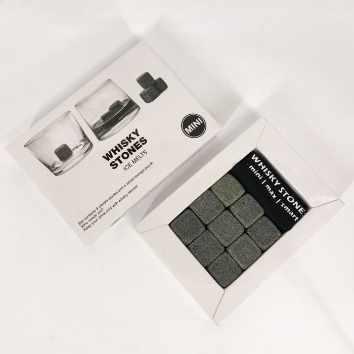 Камені для віскі Whiskey Stones з стеатита (9шт) OW-35