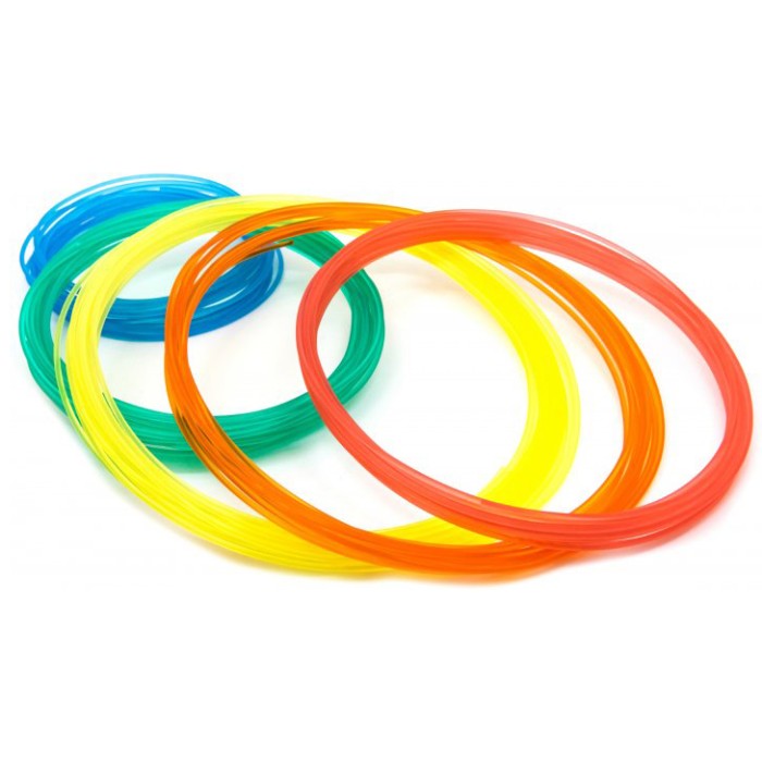 Пластик до 3D ручки. Еко 3D-пластик PLA. Набір з 20 кольорів. (200 метрів) JZ-24