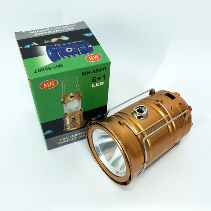 Світильник для туристичних походів, Лампа ліхтар для намету кемпінгу, Кемпінговий складаний ліхтар XM-53