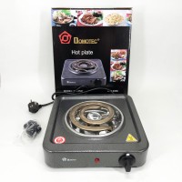 Електро електроплити Domotec MS-5531 1000 Вт, Плита переносна для дому, Електричні плити кухонні HK-82