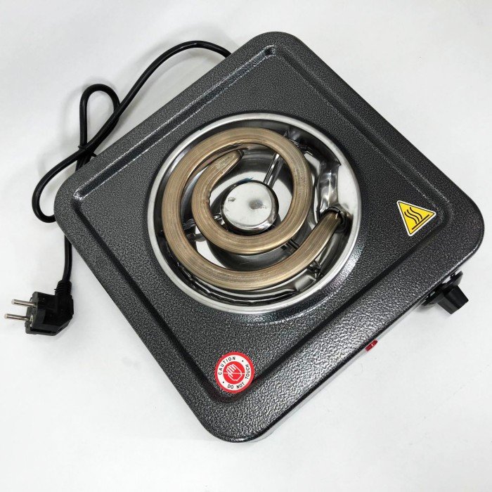 Електро електроплити Domotec MS-5531 1000 Вт, Плита переносна для дому, Електричні плити кухонні HK-82