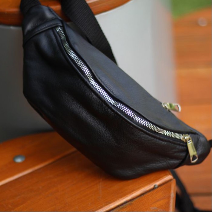 Чоловіча повсякденна наплічна бананка, Сумка бананка для походів Чоловіча містка DJ-36