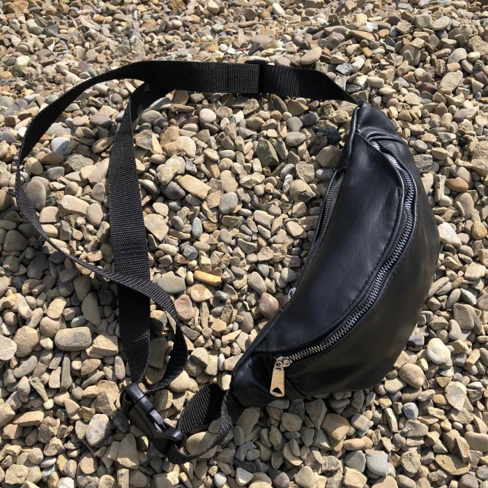 Чоловіча повсякденна наплічна бананка, Сумка бананка для походів Чоловіча містка DJ-36