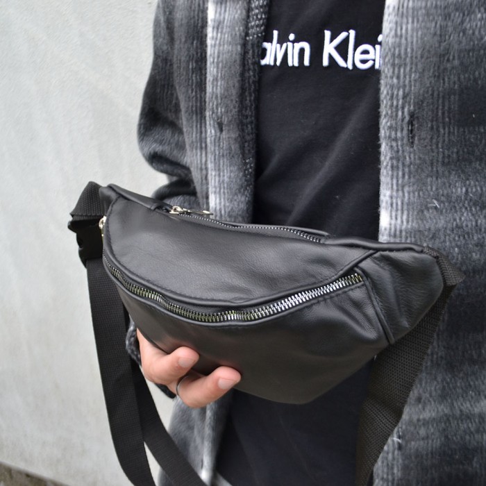 Чоловіча повсякденна наплічна бананка, Сумка бананка для походів Чоловіча містка DJ-36