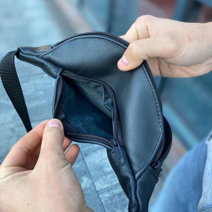 Сумка-бананка для роботи, Зручна сумка-бананка для подорожей, Чоловіча бананка через плече LN-34