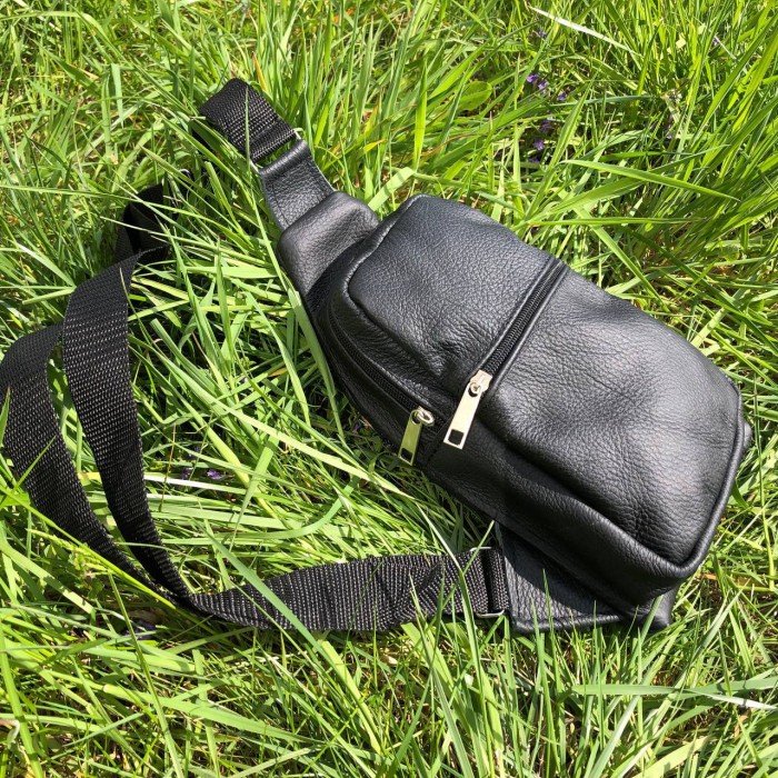 Сумка крос-боді середньої жорсткості, Чоловіча міська сумка крос-боді чоловіча легка через плече YX-72