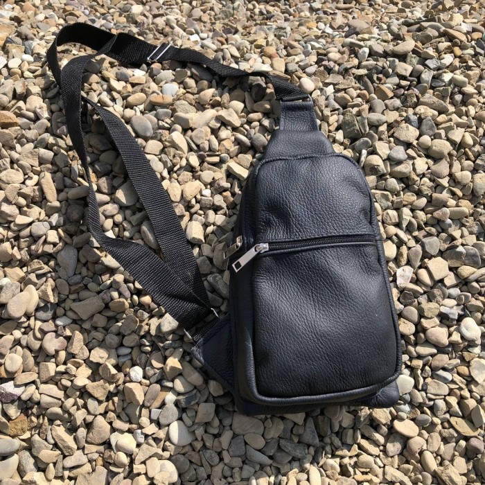 Сумка крос-боді середньої жорсткості, Чоловіча міська сумка крос-боді чоловіча легка через плече YX-72