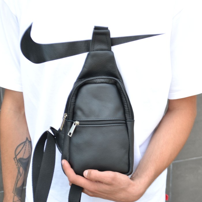 Сумка-кросбоді молодіжна, Чоловіча сумка через плече нагрудна, Оригінальна чоловіча сумка крос-боді PA-96