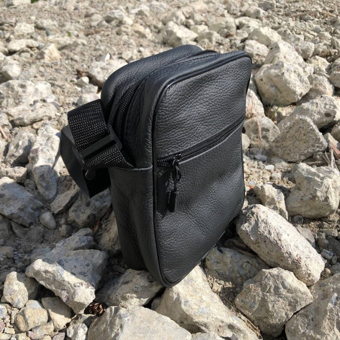 Чоловіча сумка-барсетка для чоловіка, Сумка месенджер шкіряна, Комфортний месенджер JO-93