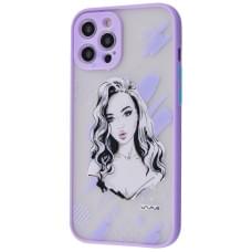 Чохол для Apple Iphone 12 Pro NL-229 Max фіолетовий
