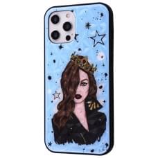 Чохол для Apple Iphone 12 Pro Max королева. QT-768 Колір блакитний