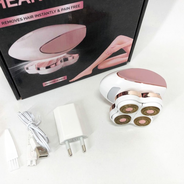 Універсальний тример для стрижки та гоління Flawless Legs, Домашня електробритва жіноча NU-26