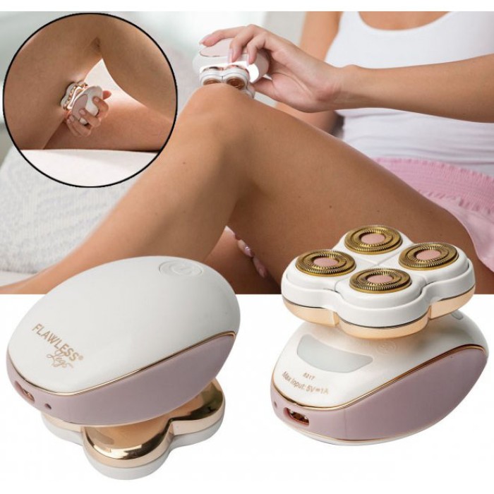 Універсальний тример для стрижки та гоління Flawless Legs, Домашня електробритва жіноча NU-26