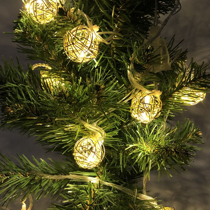 Світлодіодні гірлянди класичні мульти 20, Гірлянда святкова, Декоративна святкова гірлянда PR-77