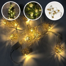 Світлодіодна гірлянда точка 20, Гірлянди з лампочок, Лід гірлянди, Святкова новорічна гірлянда QR-71