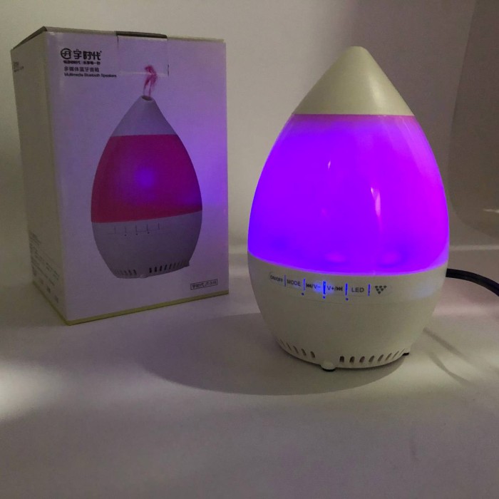 Невеликий зволожувач JT-315, Дитячий зволожувач повітря нічник з LED підсвічуванням NX-96