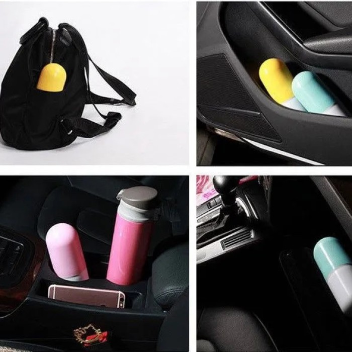 Компактна парасолька в капсулі-футлярі Жовтий, маленька парасолька в капсулі. Колір: жовтий MW-91