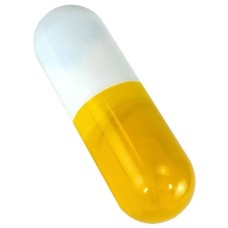 Компактна парасолька в капсулі-футлярі Жовтий, маленька парасолька в капсулі. Колір: жовтий RE-97