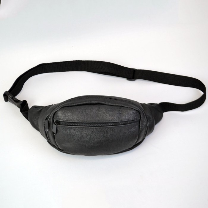 Шкіряна бананка з безліччю кишень, Бананка чоловіча поясна бананка Сумка для походів JH-57