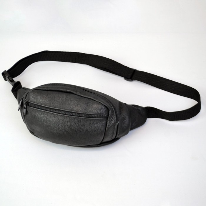 Шкіряна бананка з безліччю кишень, Бананка чоловіча поясна бананка Сумка для походів JH-57