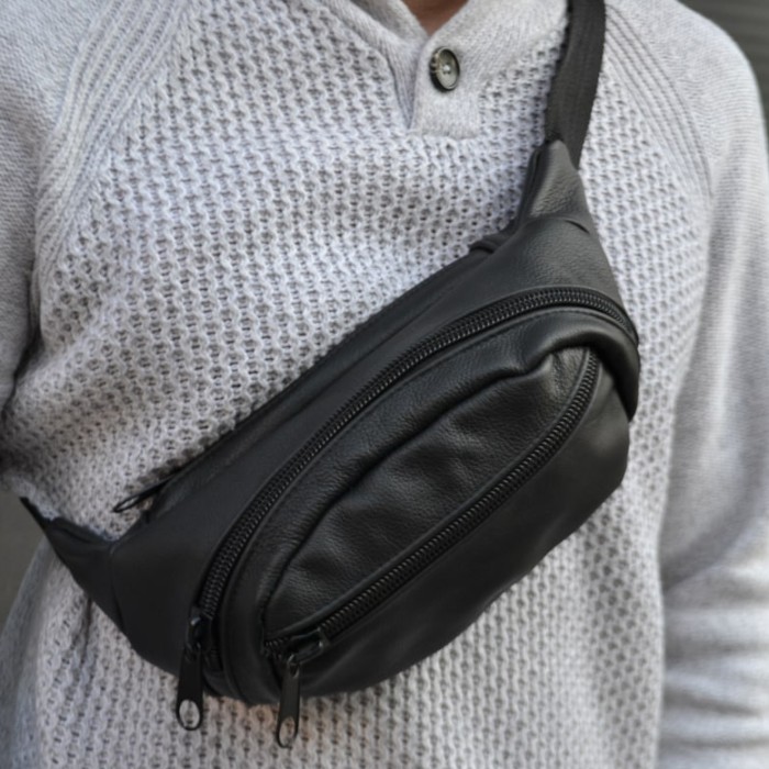 Поясна сумка на змійці, Універсальна сумка на пояс Чоловіча барсетка пояс бананка чоловіча MA-91