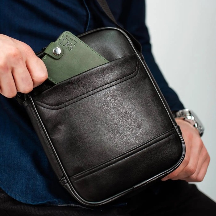 Сумка для чоловіків, Стильна сумка-месенджер, Модна сумка планшет на груди, Сучасна сумка-месенджер PD-59