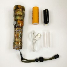 Ліхтар з регулюванням променя BL-P512M-P90, Світильник пило-вологозахищений, Ліхтарик військовий DR-16