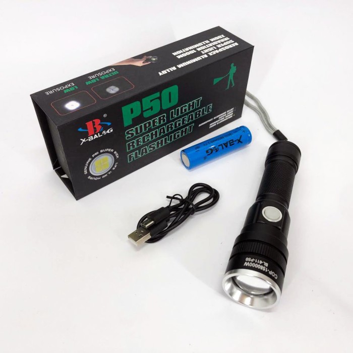 Ліхтар для використання в темряві Police BL-C136-LM+COB BL-611-P50, Ліхтар ручний з функцією зарядки NJ-27