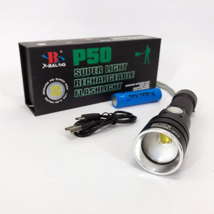 Ліхтар для використання в темряві Police BL-C136-LM+COB BL-611-P50, Ліхтар ручний з функцією зарядки NJ-27