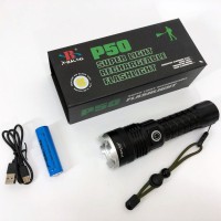 LED ліхтар із зарядкою, Портативний LED ліхтар на батареї, Професійний тактичний ліхтарик IM-17