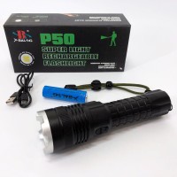 LED ліхтар із зарядкою, Портативний LED ліхтар на батареї, Професійний тактичний ліхтарик IM-17